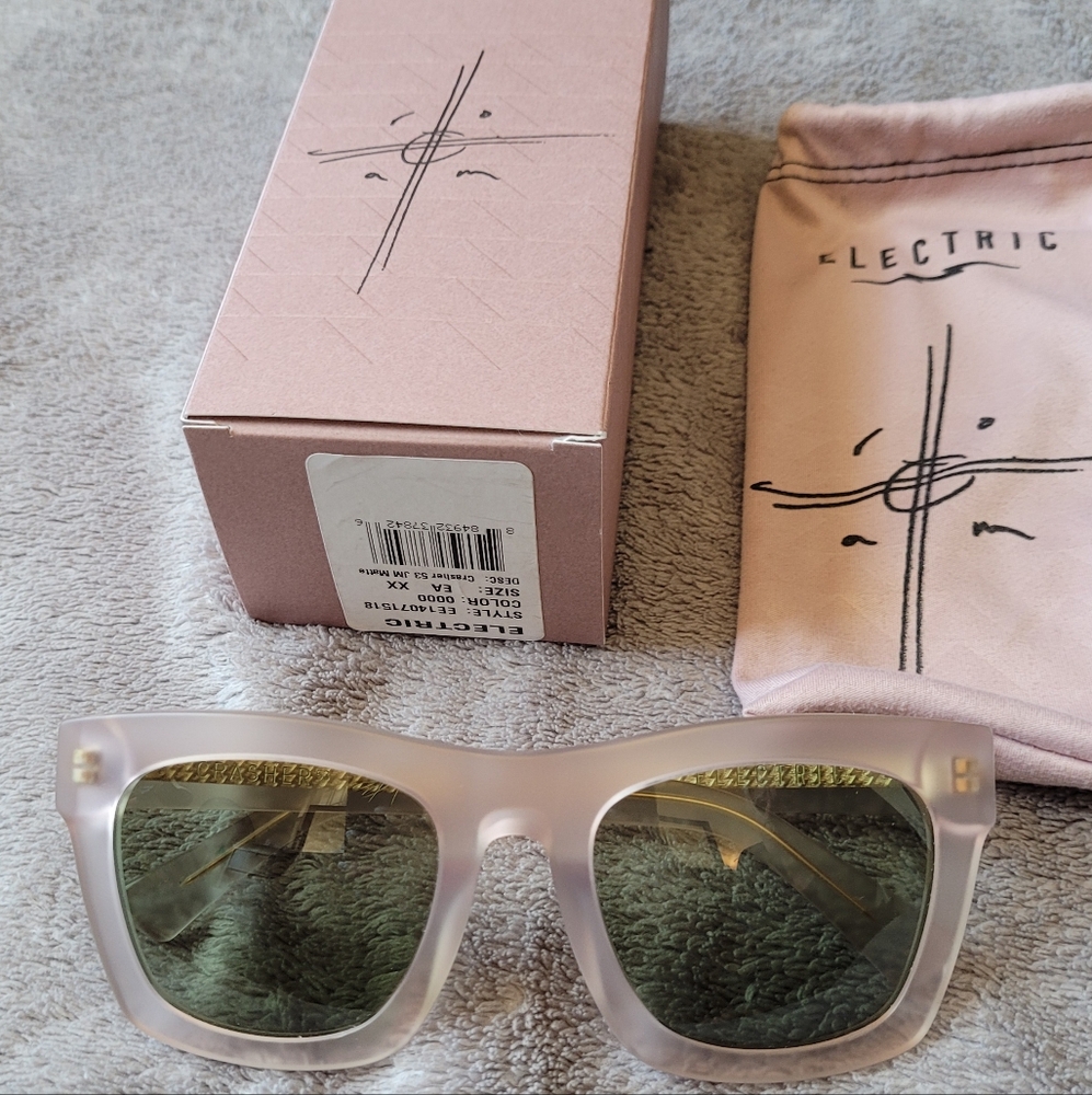 ELECTRIC CRASHER JASON MOMOA SUNGLASSES Matte Roam Pink